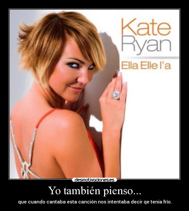 Yo también pienso... -