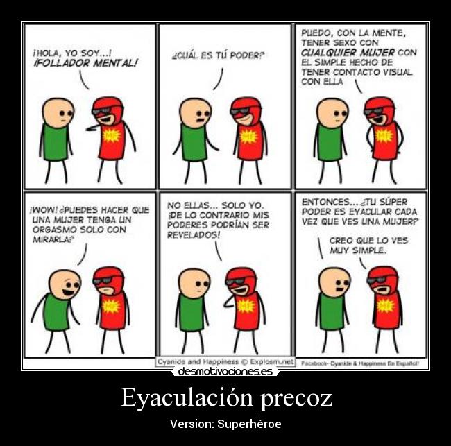 Eyaculación precoz - Version: Superhéroe