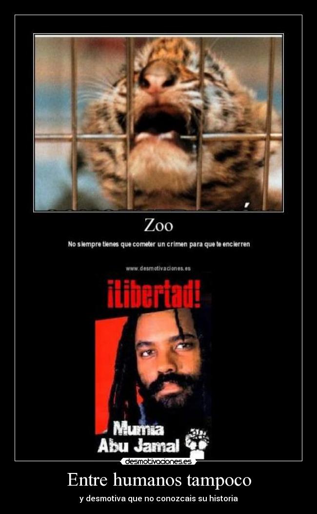 Entre humanos tampoco - y desmotiva que no conozcais su historia