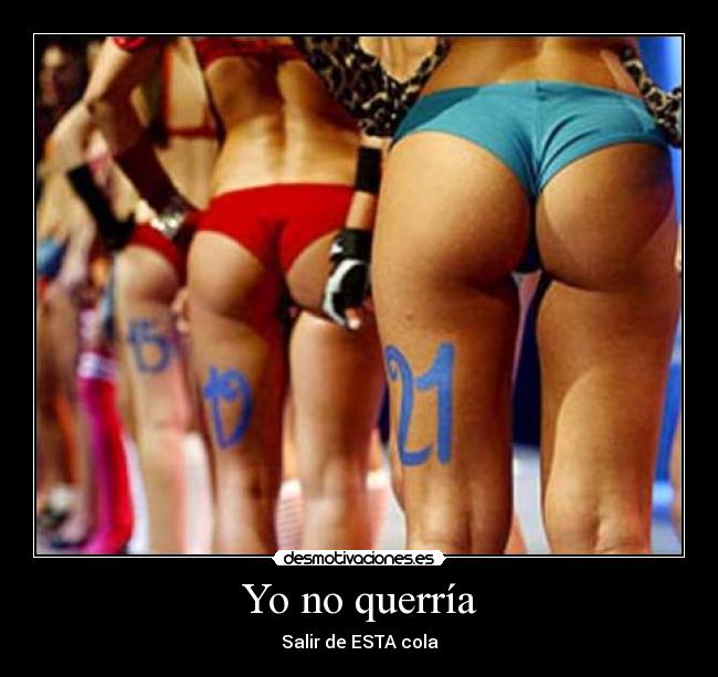 Yo no querría -