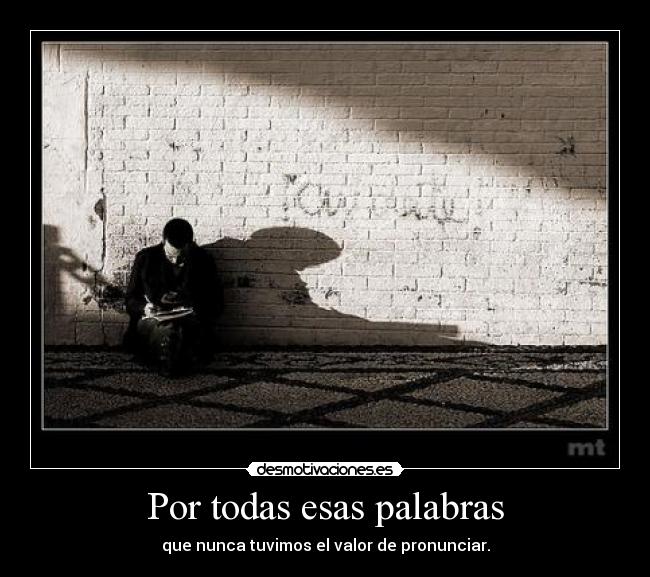 carteles palabras valor desmotivaciones