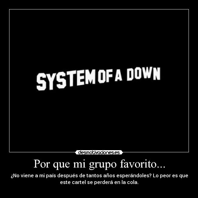 Por que mi grupo favorito... -