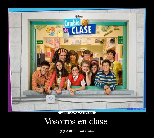 Vosotros en clase  - 