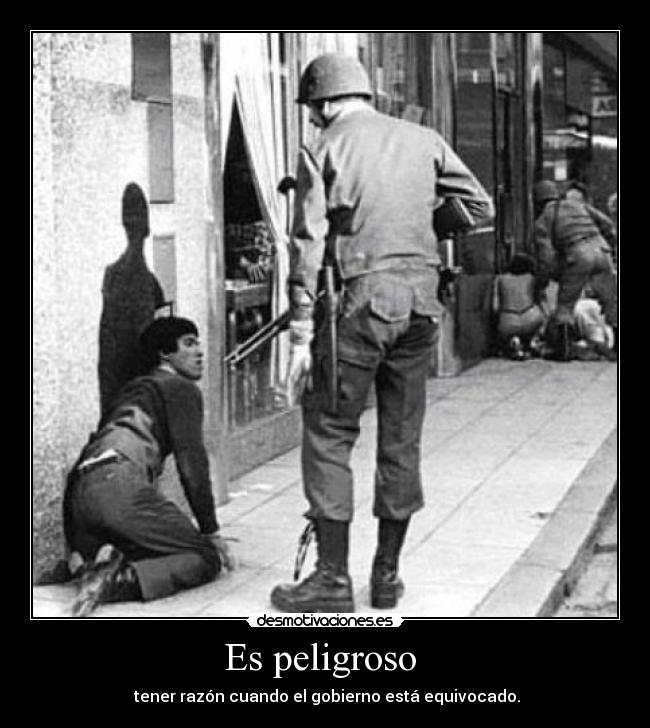 Es peligroso  - 