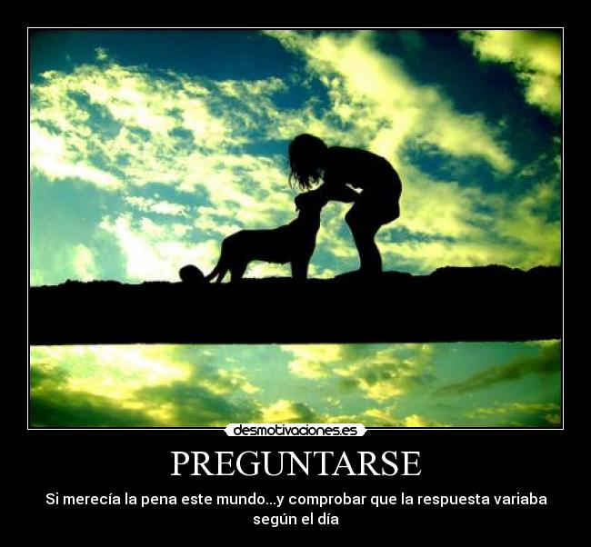 PREGUNTARSE -