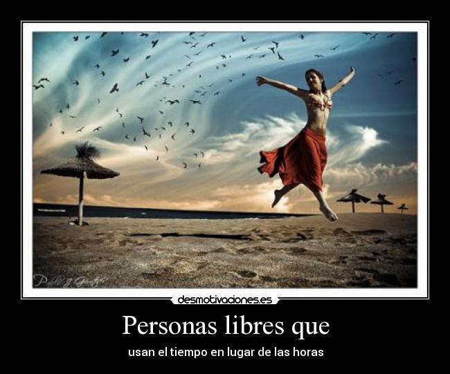 Personas libres que - 