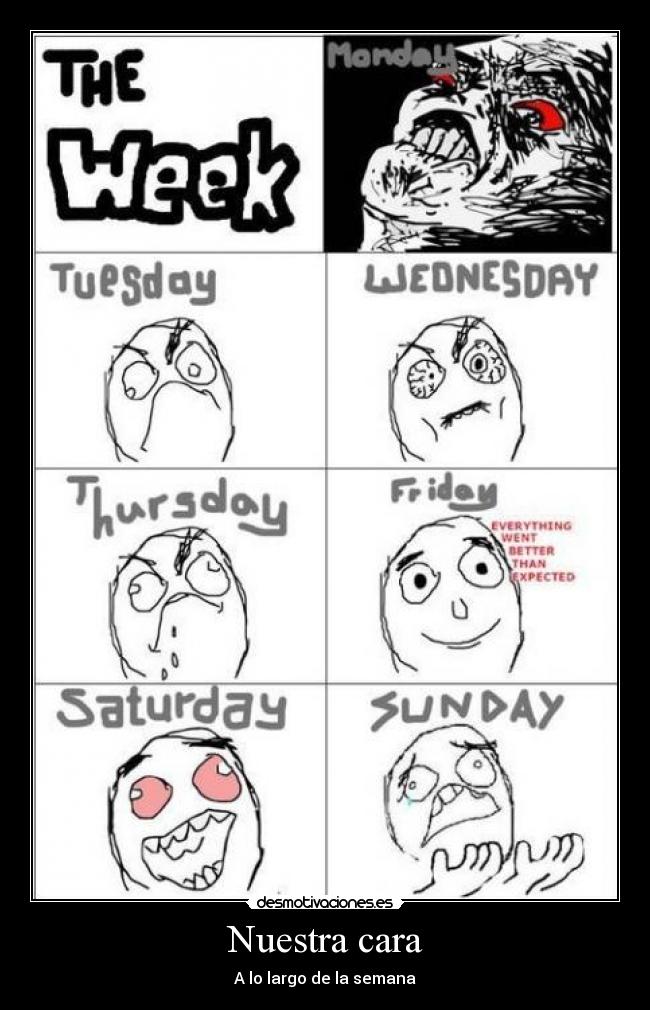 carteles semanaa desmotivaciones