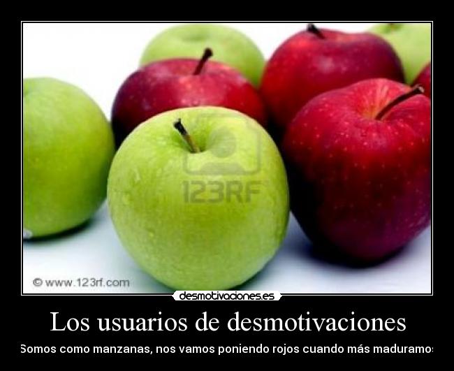 Los usuarios de desmotivaciones - 