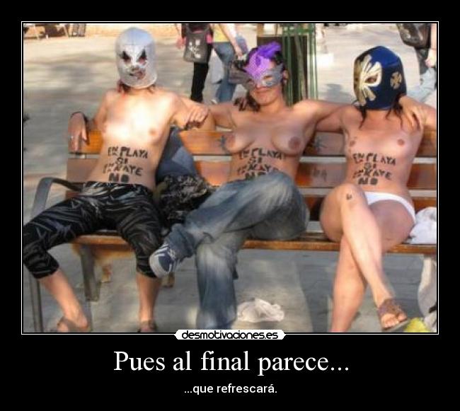 Pues al final parece... - ...que refrescará.