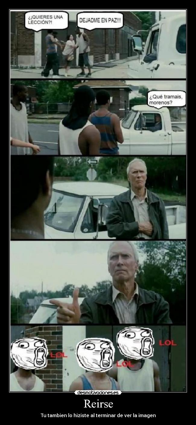 Reirse - Tu tambien lo hiziste al terminar de ver la imagen