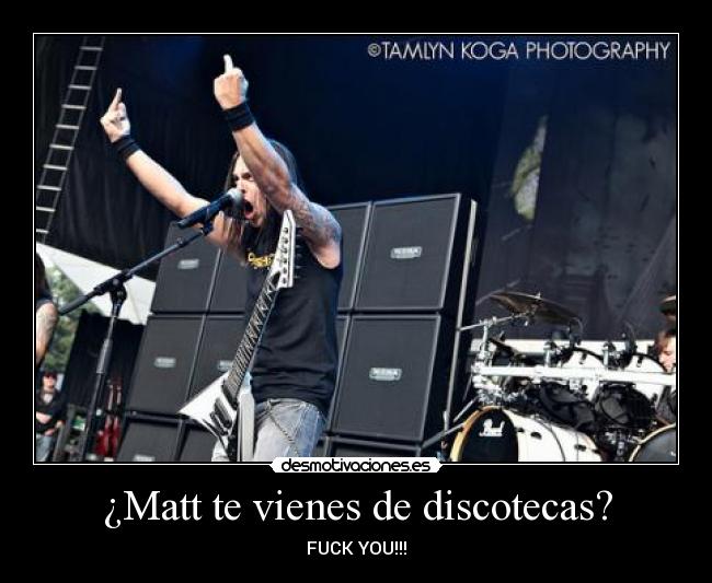¿Matt te vienes de discotecas? - 