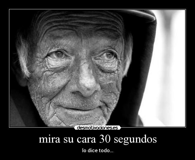 mira su cara 30 segundos - 