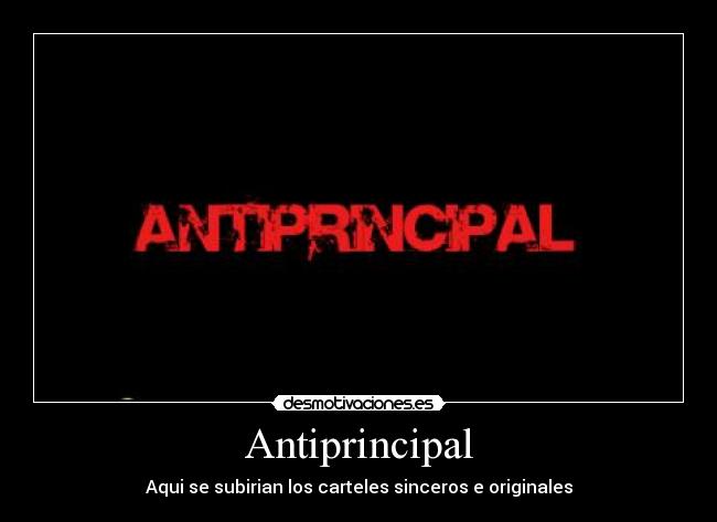 Antiprincipal -