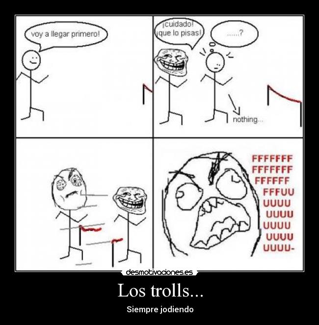 carteles trolls desmotivaciones
