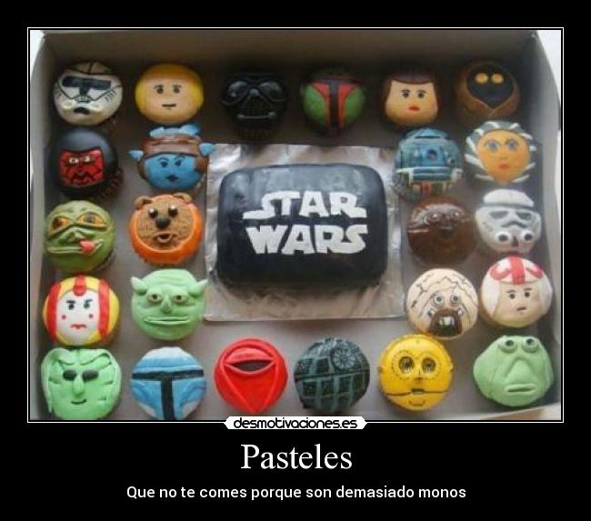 Pasteles - Que no te comes porque son demasiado monos