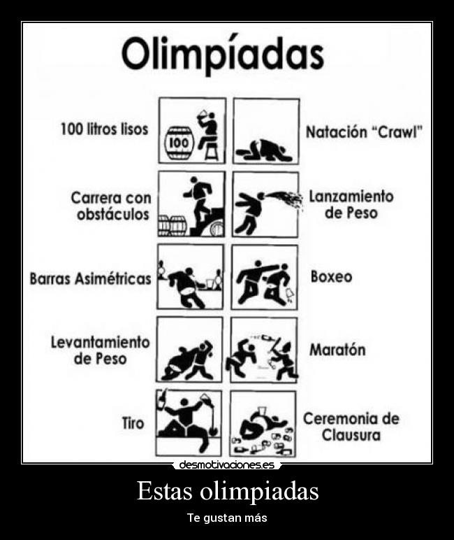 Estas olimpiadas -