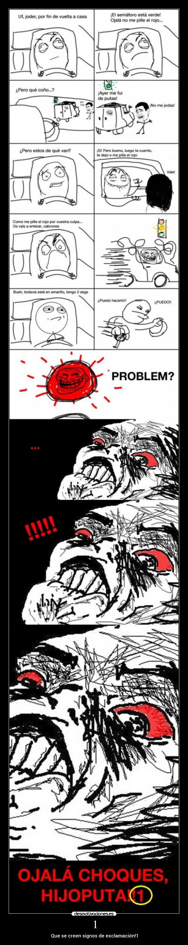 1 - Que se creen signos de exclamación!1