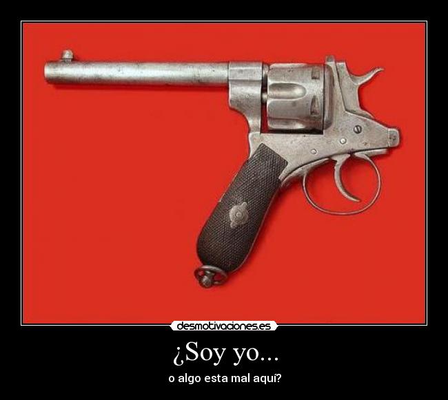 ¿Soy yo... - o algo esta mal aquí?