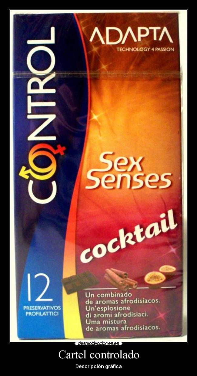 Cartel controlado - Descripción gráfica