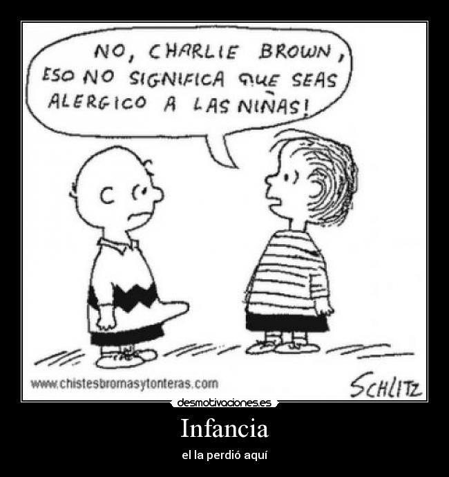 Infancia - el la perdió aquí