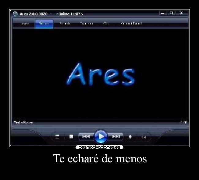 Te echaré de menos -