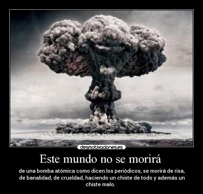 Este mundo no se morirá  - 