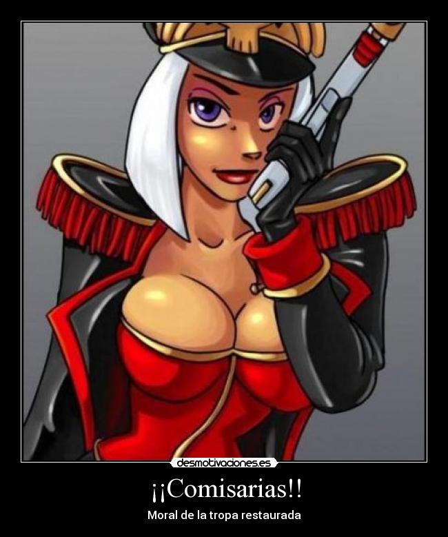 carteles warhammer comisaria guardia imperial tetas desmotivaciones