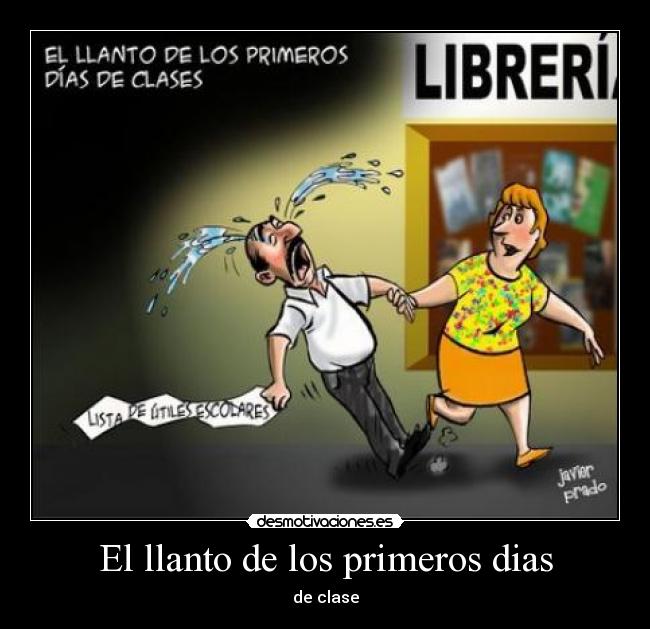 El llanto de los primeros dias -