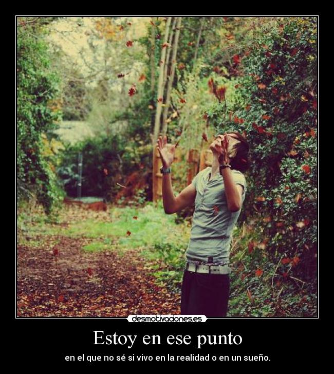 Estoy en ese punto - 