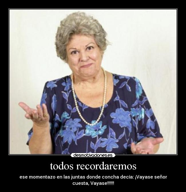 todos recordaremos - 