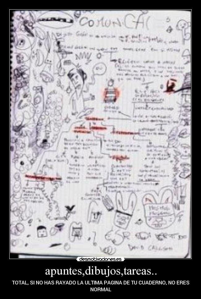 apuntes,dibujos,tareas.. -