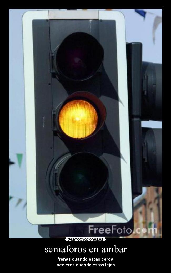 semaforos en ambar - 