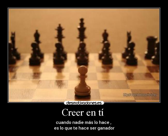 Creer en tí -