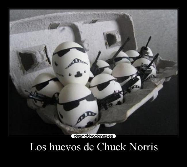 Los huevos de Chuck Norris -