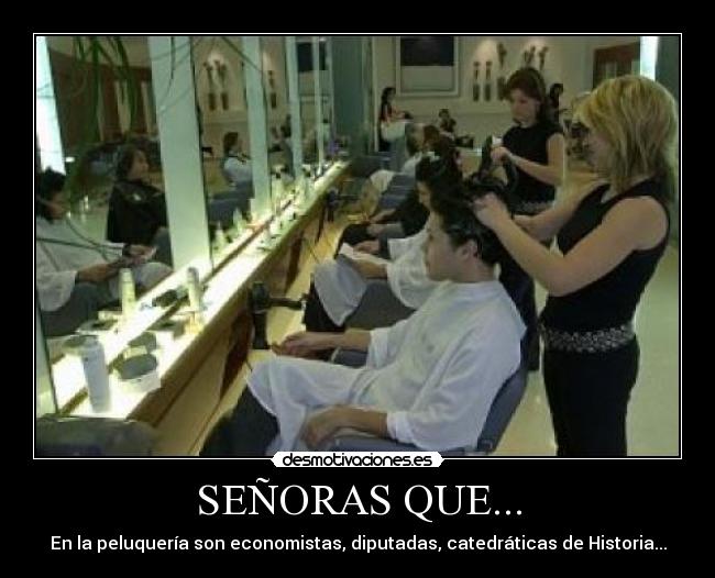 SEÑORAS QUE... -