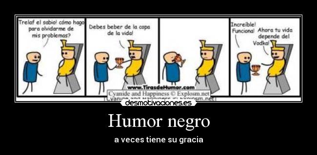 Humor negro - a veces tiene su gracia