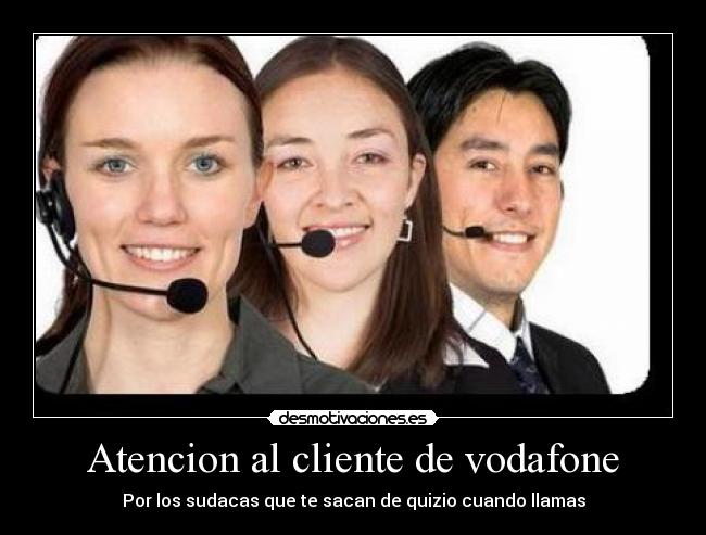 Atencion al cliente de vodafone - 