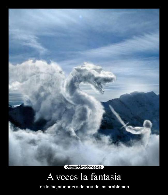 A veces la fantasía -