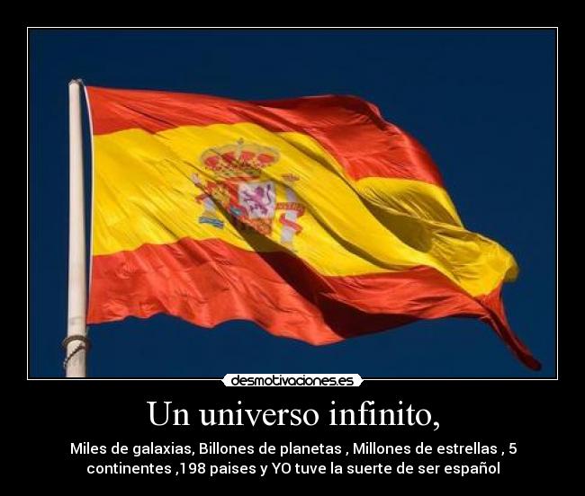 Un universo infinito, -