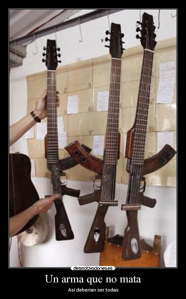 Un arma que no mata - 