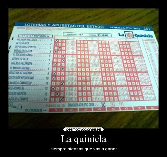 La quiniela - 