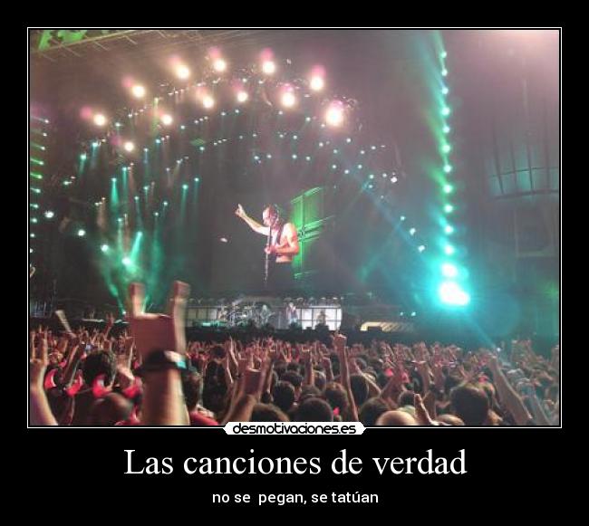 Las canciones de verdad - 