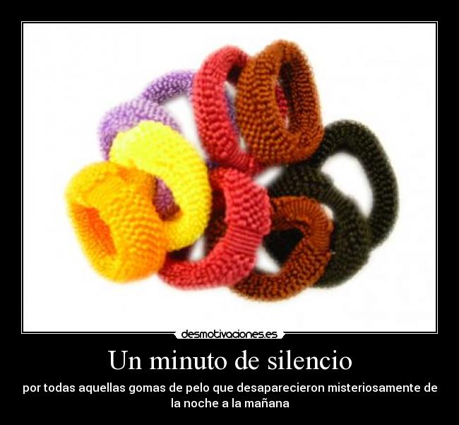 carteles silencio gomas pelo desaparecidas desmotivaciones
