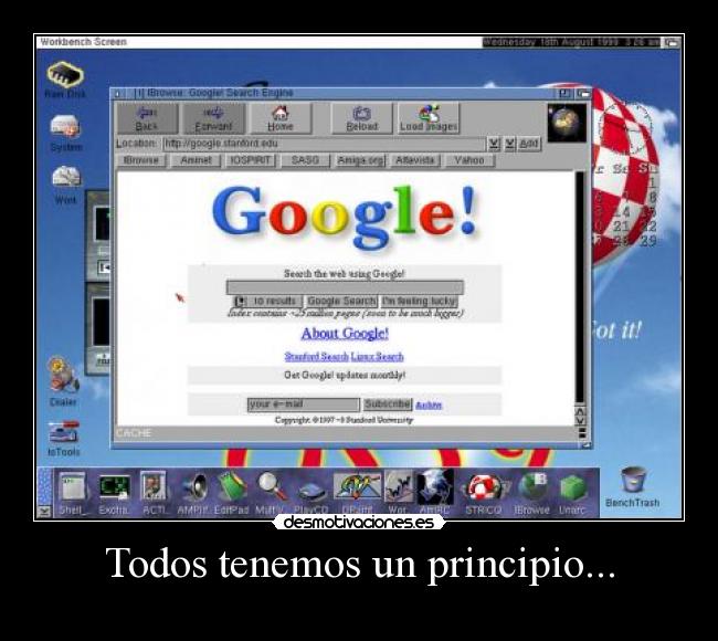 Todos tenemos un principio... - 