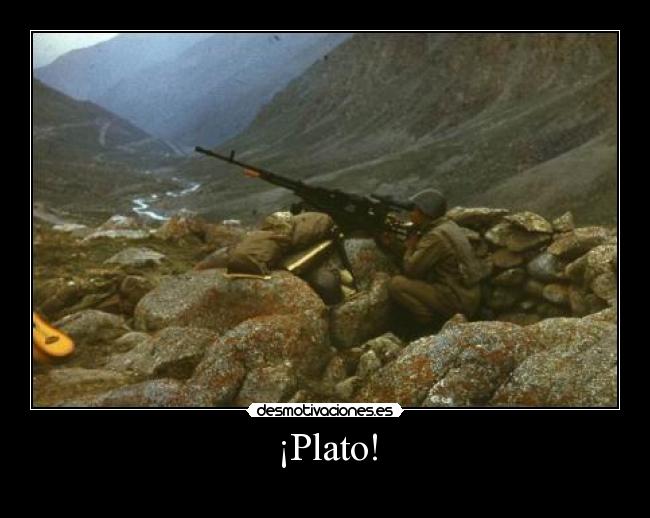 ¡Plato! -