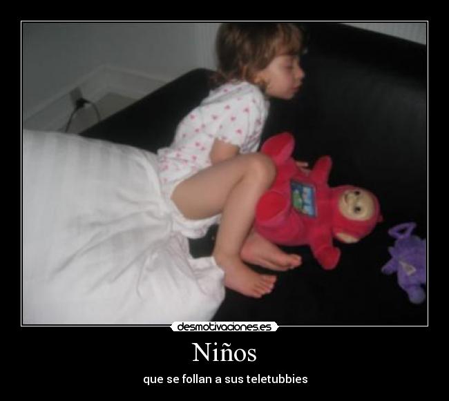 Niños - que se follan a sus teletubbies