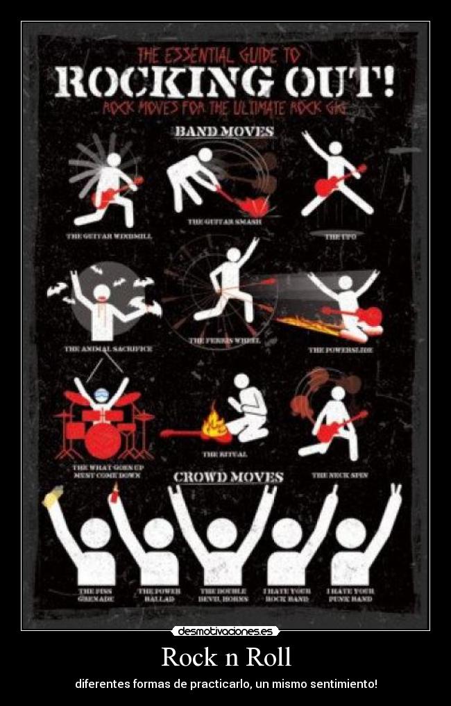 Rock n Roll - diferentes formas de practicarlo, un mismo sentimiento!