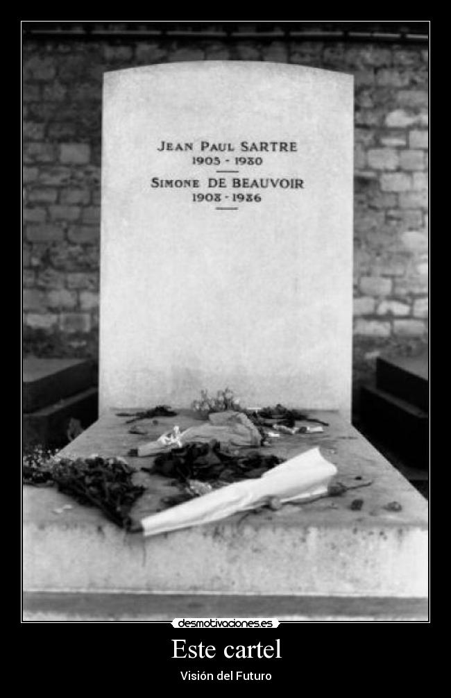 Este cartel - Visión del Futuro