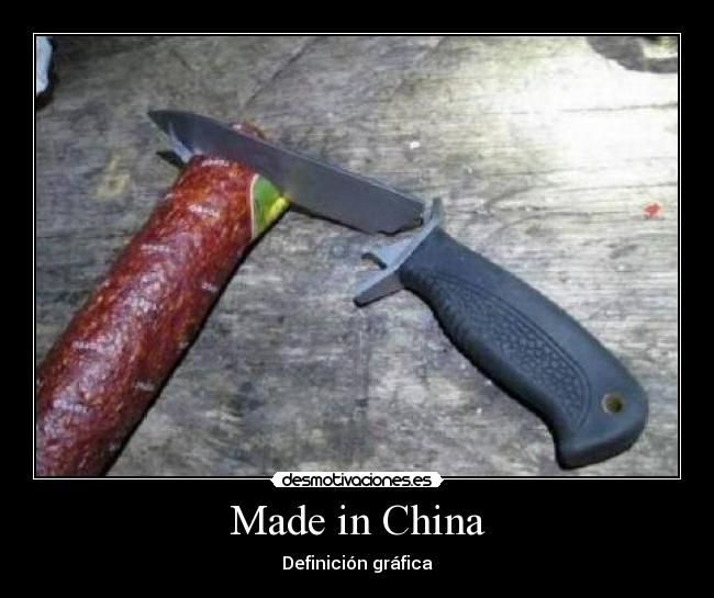 Made in China - Definición gráfica