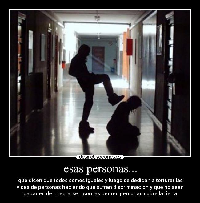 esas personas... - 